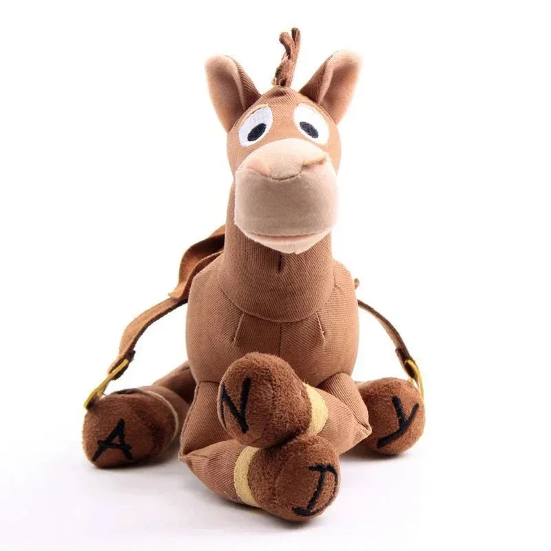 28cm Toy Story: Sheriff Woody Buss Red Heart Horse Cartoon Plush Doll Gift