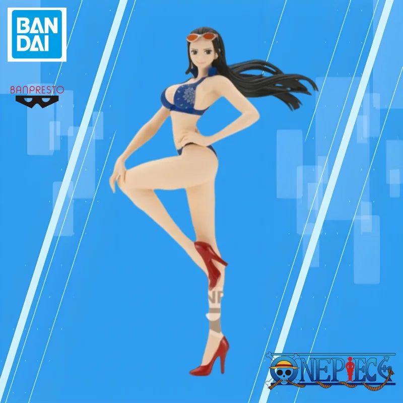 Special OfferBANDAI BANPRESTO ONE PIECE Nico Robin Animation peripherals Mol Garage Kit Ornaments boys favorite gift CustomizedF