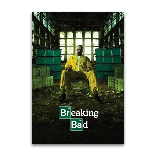 Breaking Bad TV Canvas Wall Art Print Poster Movie Art Decor Painting Unframed14