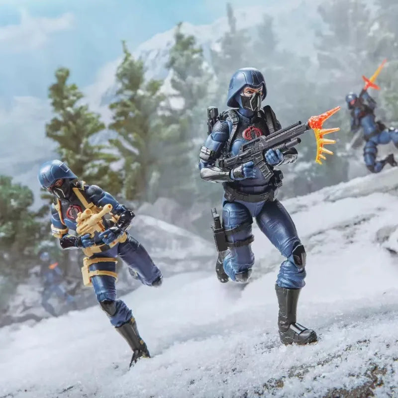 Original Hasbro G.I. Joe Classified Series 68 Cobra Valkyrie Anime Figures Toys Models Collection