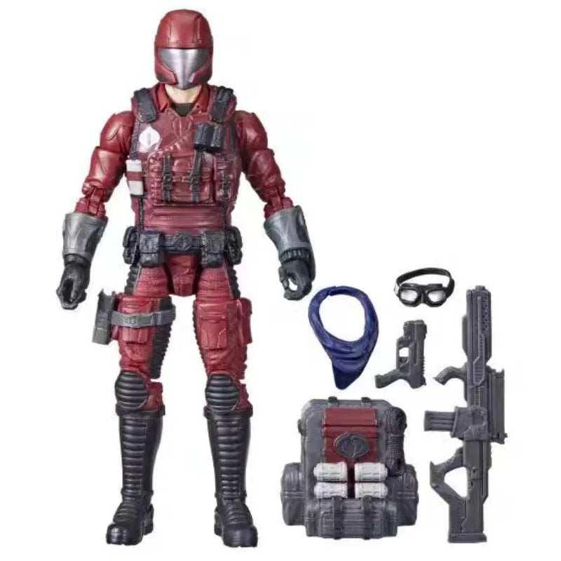 Original Hasbro G.I. Joe Classified Series COBRA 85 Crimson Viper Anime Figure Model Toys Ornaments