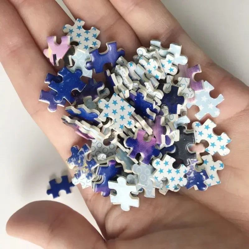 38*26cm Mini Jigsaw Puzzle 1000pcs for Adults Famous Painting Landscape Toy Family Game Home Decoration Festival Present