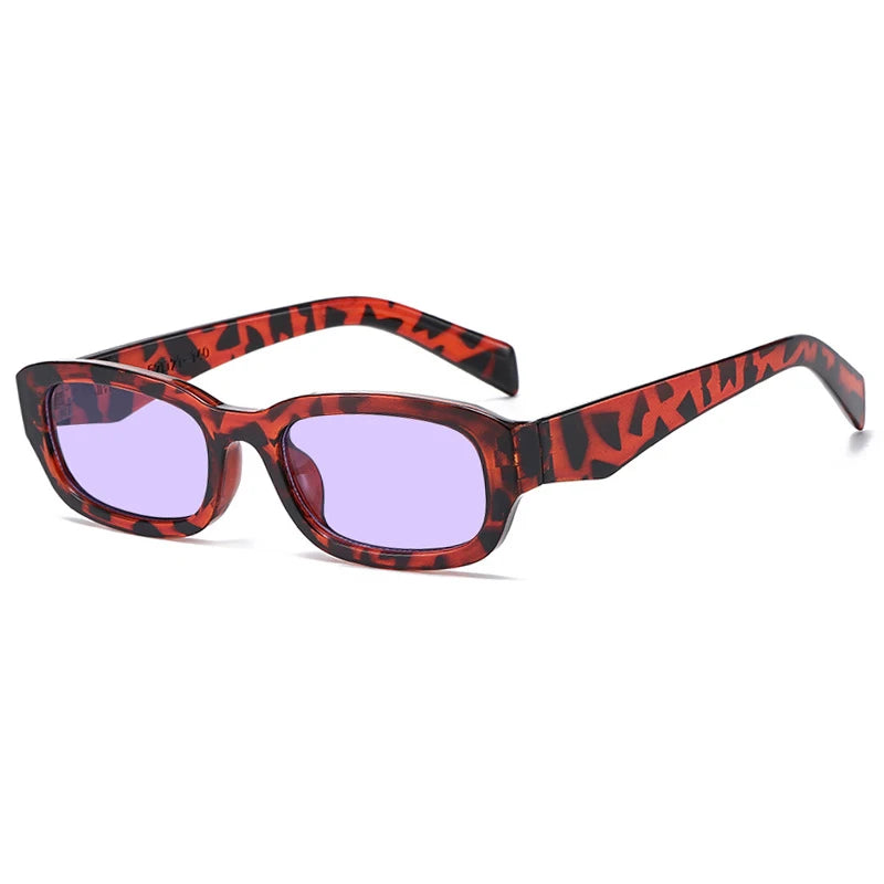 JNPCXI New Square Sunglasses Men Rectangle Small Sun Glasses Male Retro Champagne Driving Fishing Eyewear UV400