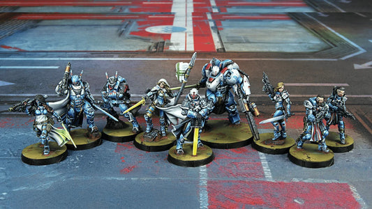Casting Resin Model Assembly Kit, GK， Resin Action Package, 9 Units, Unpainted, Needs To Be Assembled