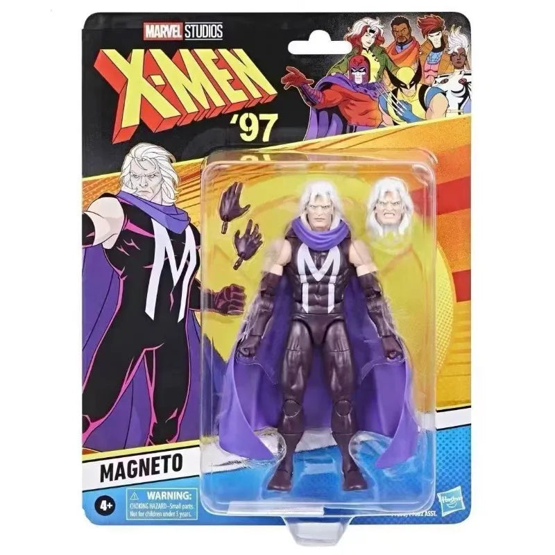 Original Hasbro Marvel Legends Series X-Men Magneto 97 Collectible Action Figure Toys Model