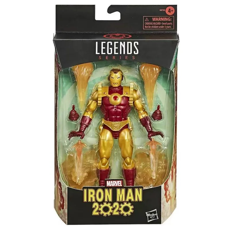Original Hasbro Marvel Legends Series Iron Man 2020 Anime Figure Toys Ornaments Model