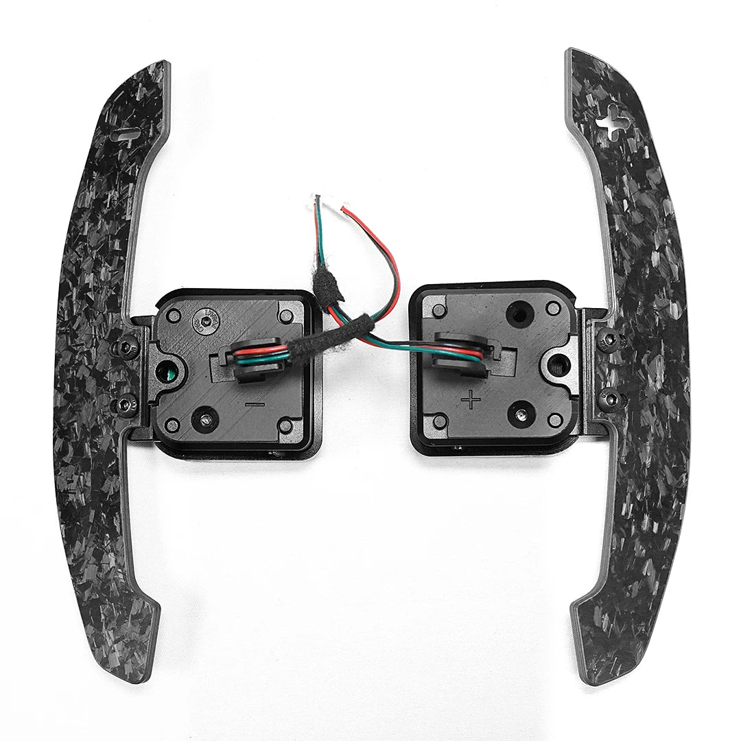 Steering Wheel Shift Paddle For Audi Carbon Fiber Magnetic Shifter For B8 B8.5 B9 C8 A1 A3 A5 A8 Q2 Q3 Q4 Q5 Q7 Q8 Q5 RS3 RS4