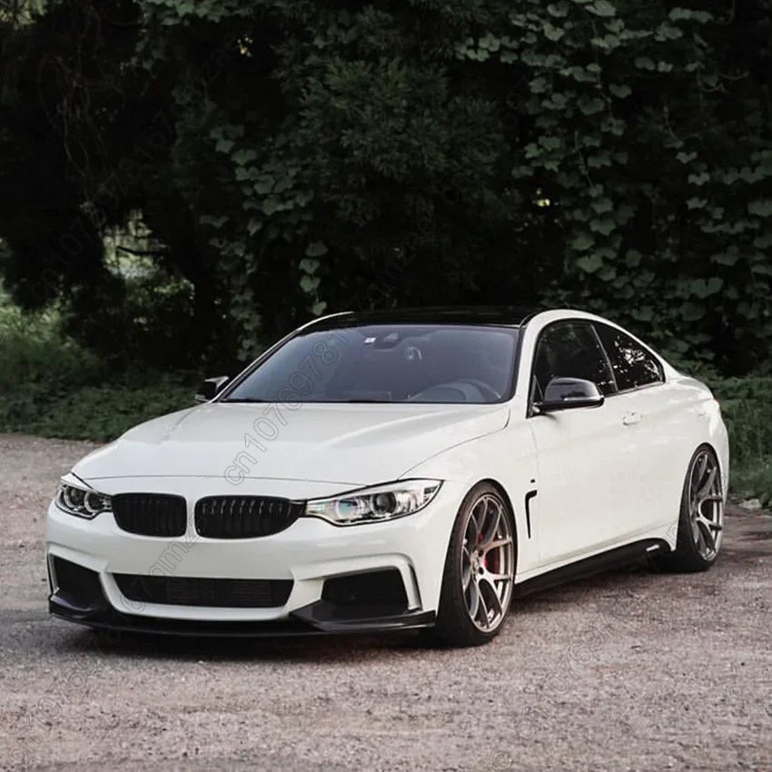 Car Front Bumper Lip For BMW 4 Series F32 F33 F36 420i 425i 430i 440i M440i 2014-2020 Spoiler Splitter Diffuser Cover Guard Trim