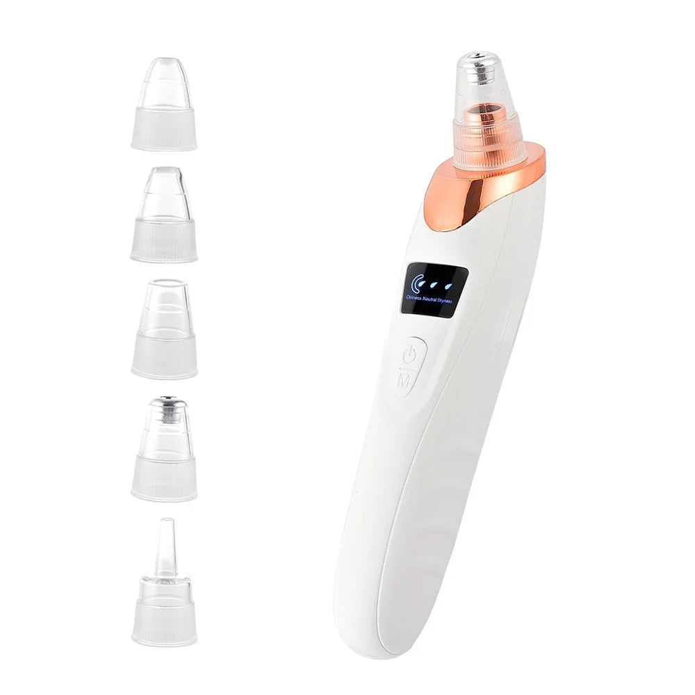 Nose Blackhead Remover Face Cleansing Beauty Machine Facial Suction Cleaner Pimple Dead Skin Remover Extractor Skin Care Tools