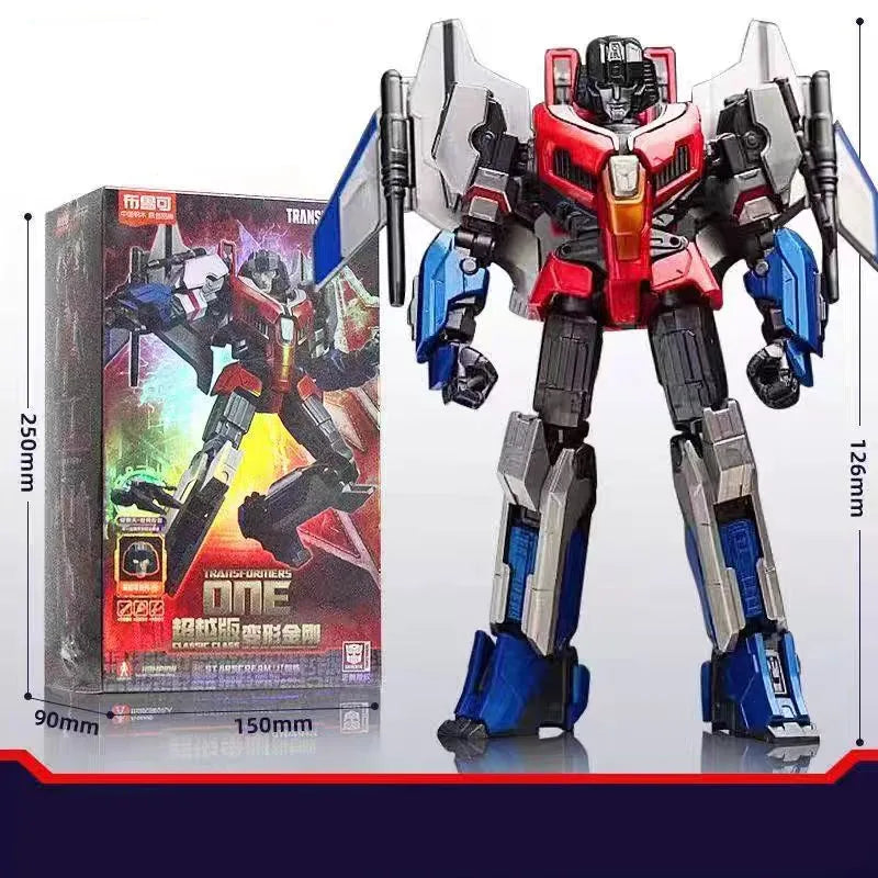 Movie Transformers One Toys LED Optimus Prime Starscream Megatron Action Figures