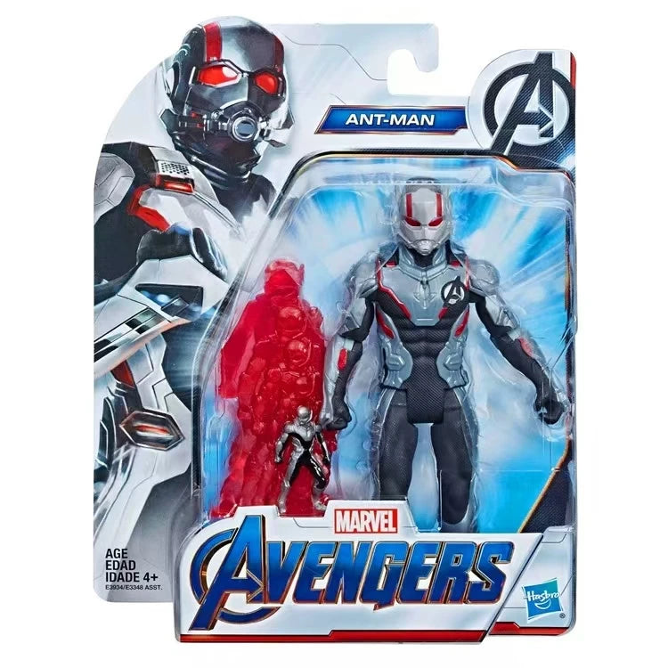 Original Hasbro MARVEL The Avengers Captain America IRON SPIDER Hulk CHITAURI ANT-MAN BLACK PANTHER Anime Figure Toy Collection