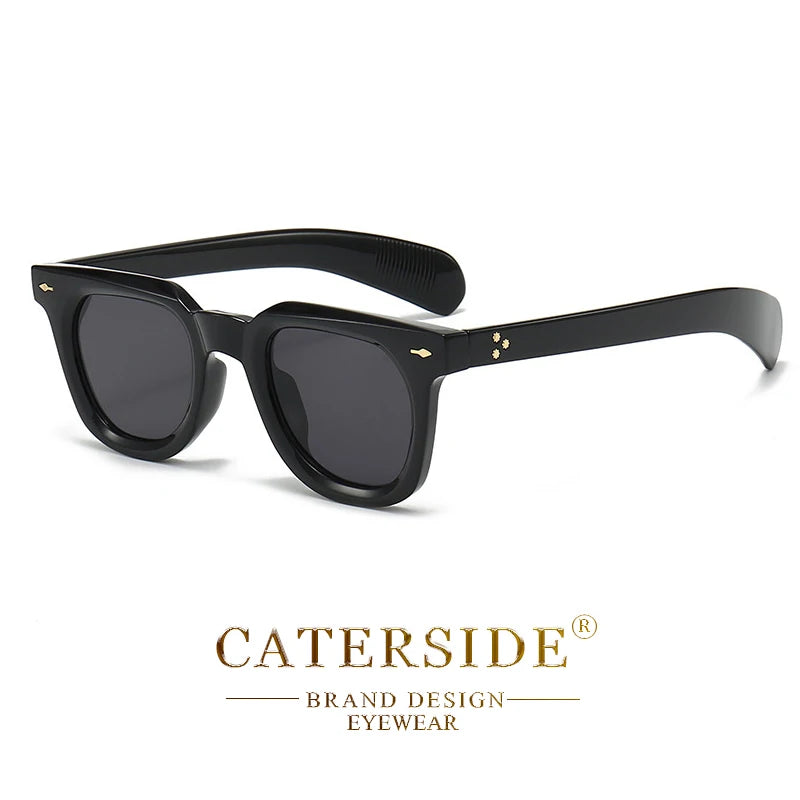 CATERSIDE Fashion Retro Sunglasses for Men Punk Brand Design Sun Glasses for Women Outdoor Beach Travel Glasses Summer Style