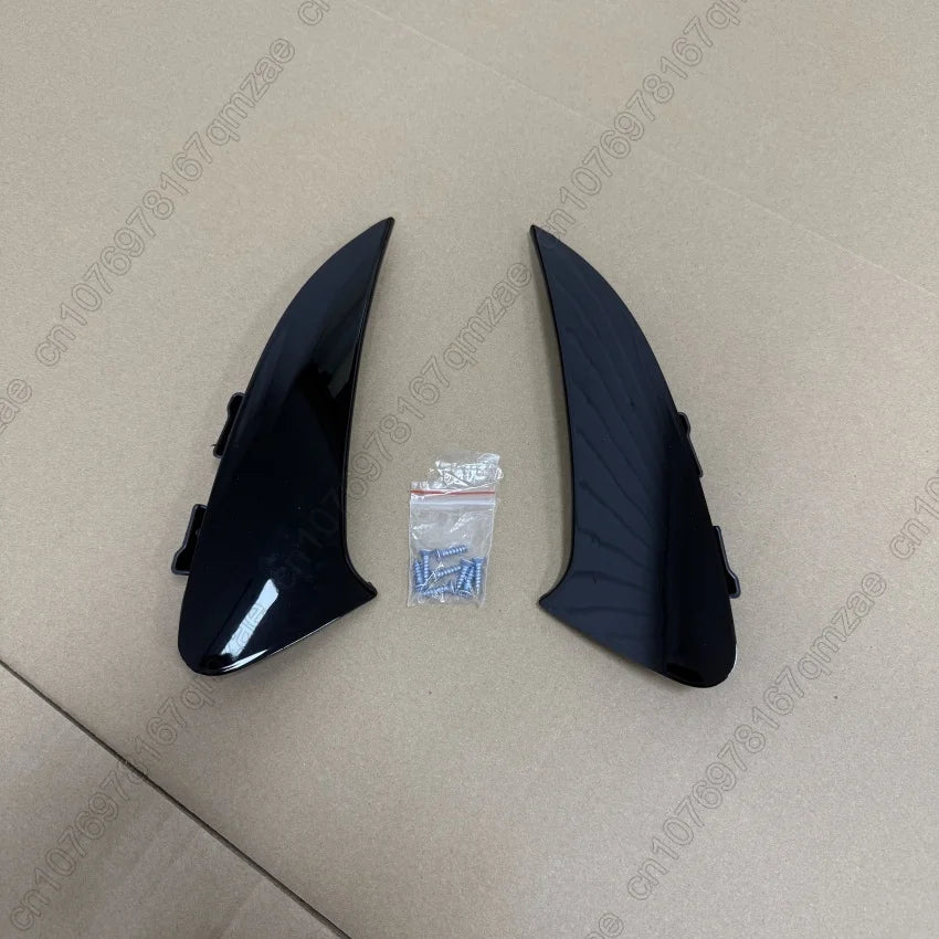 For Mercedes Benz CLA Class C118 CLA200 CLA220 CLA250 CLA45 AMG 2020-2023 Rear Bumper Side Spoiler Splitter Body Kit Gloss Black