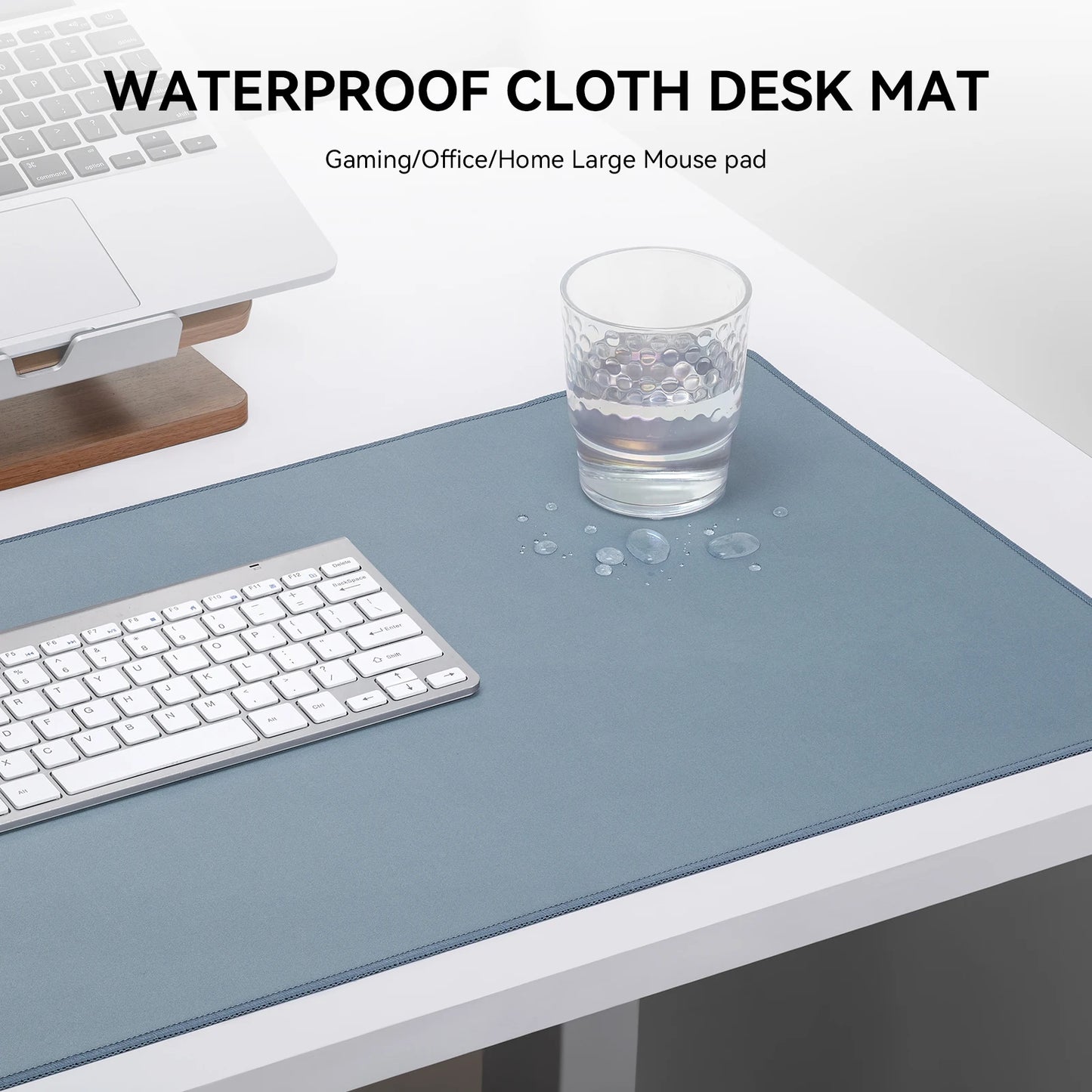 Large Gaming Mouse Pad with Non-Slip Rubber Base,Stitched Edge,Waterproof Desk mat for Laptop,Computer & PC, Gamer,Office & Home