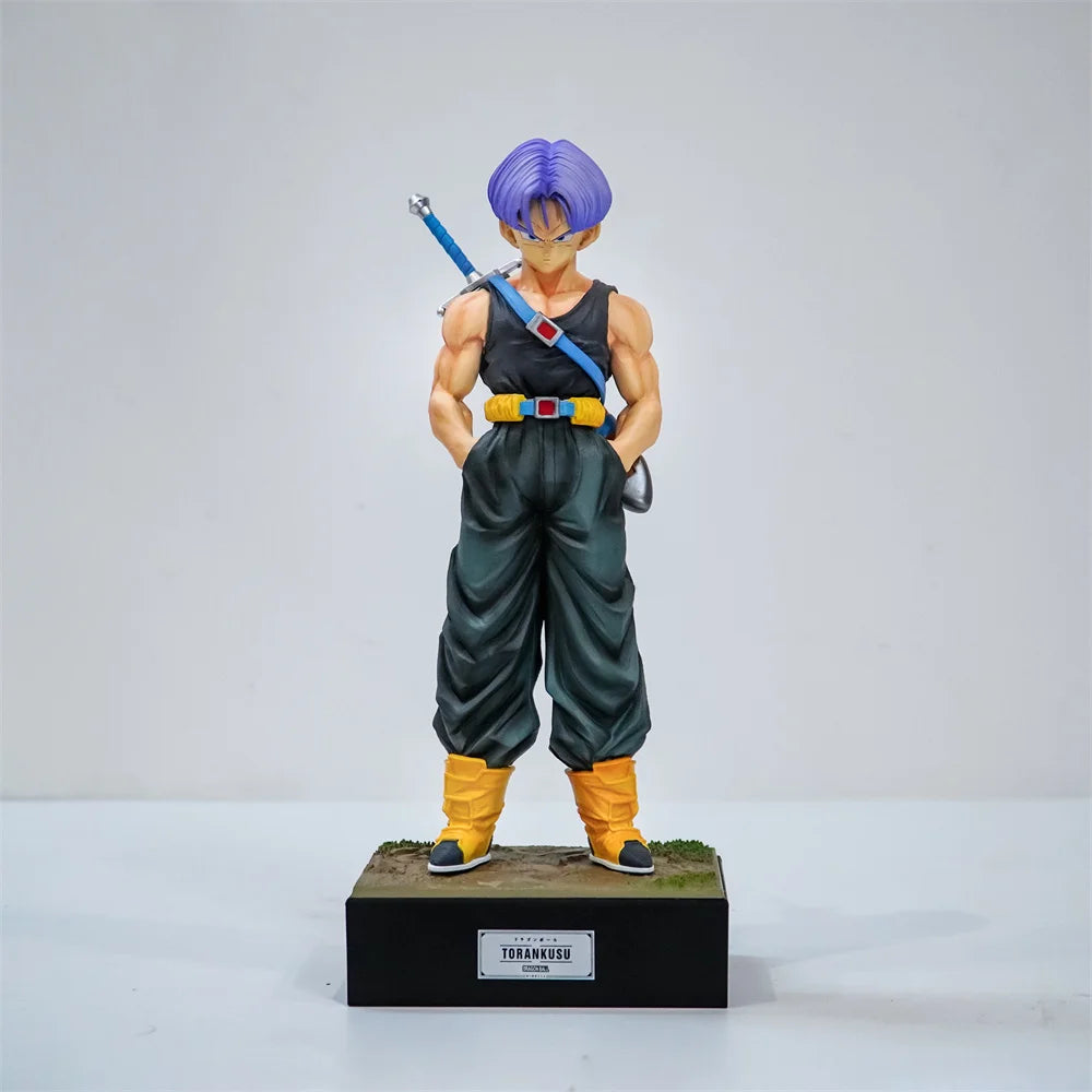 Anime Dragon Ball Z Trunks Figure Super Saiyan Future Trunks Figurine Action Figures 30CM Pvc Statue Collectible Model Toys