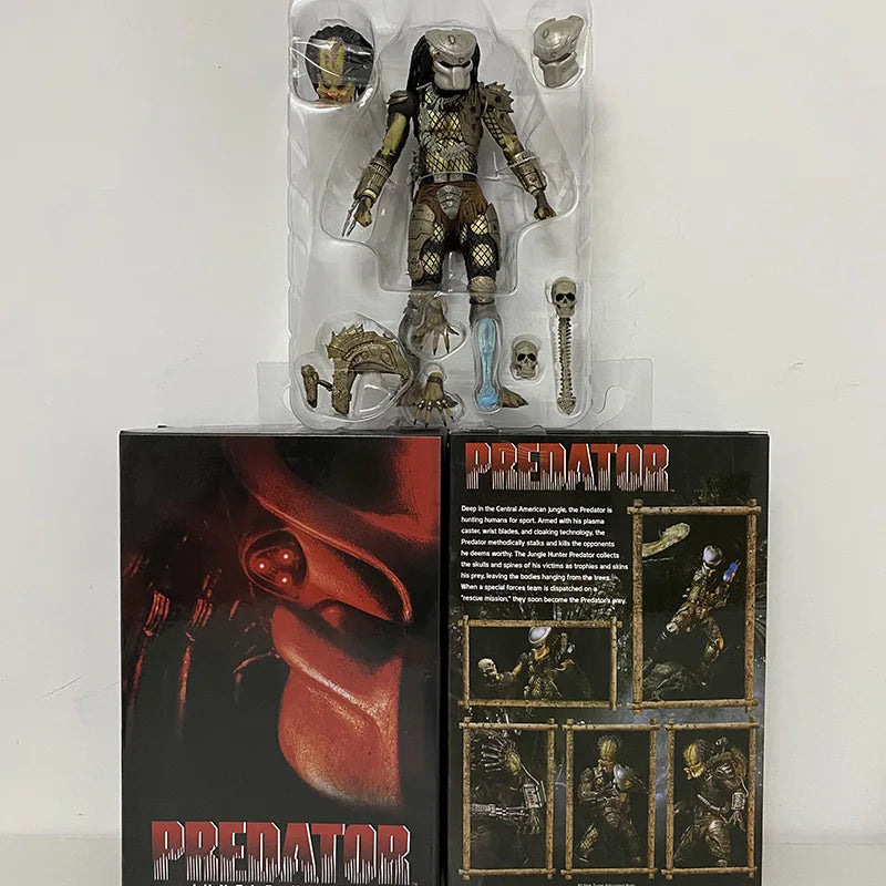 NECA Figure Jungle Hunter Predator Action Figure Alien Collectible Model