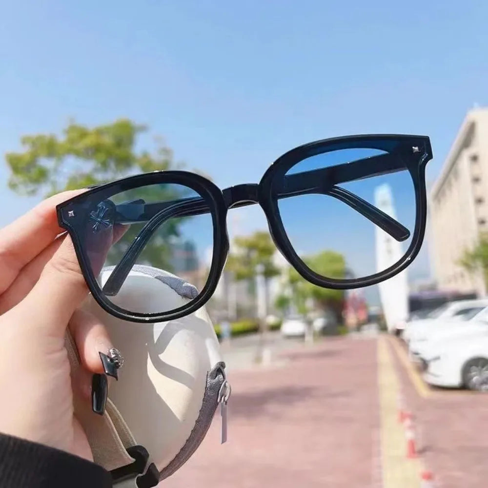 UV Protection Glasses Outdoor Unisex Fashion Vintage Folding Sunglasses Glasses