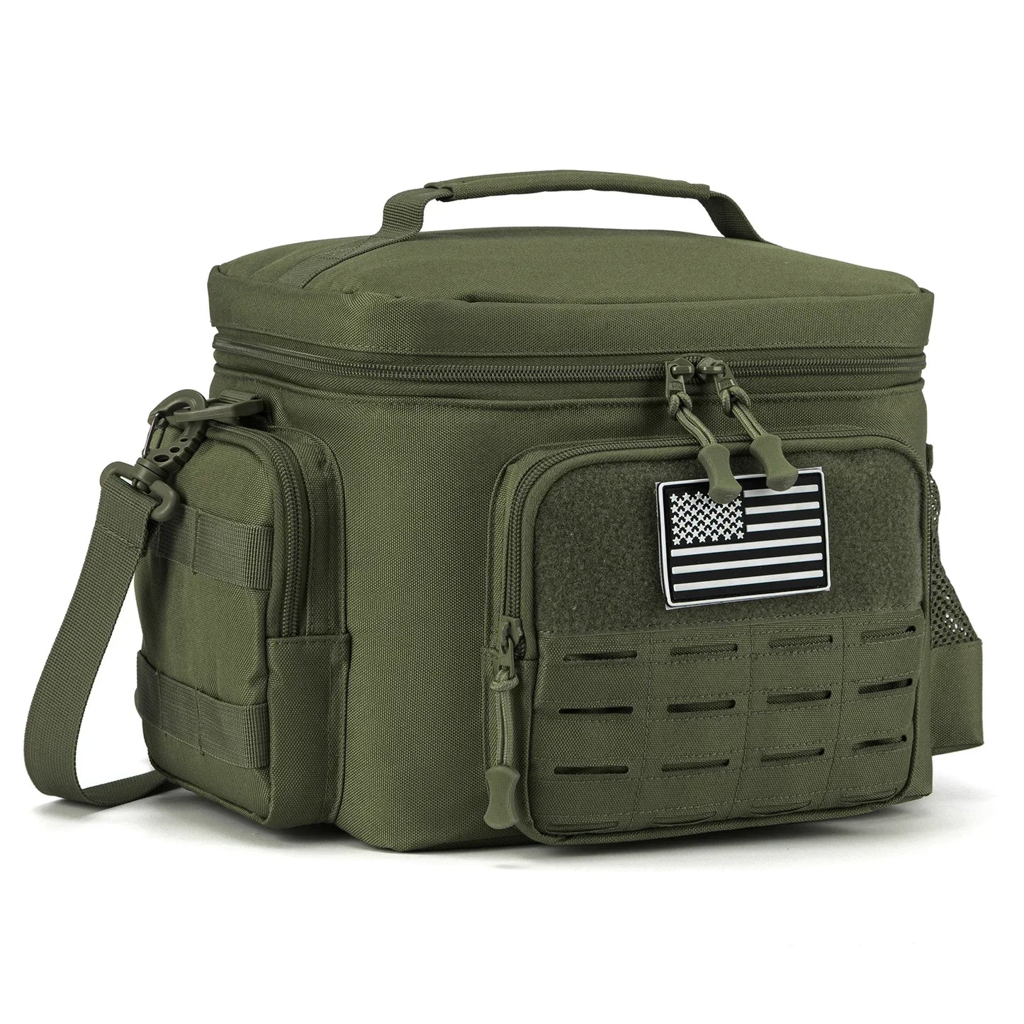 Tactical Thermal Cooler Bag Heavy Duty Lunch Box, Leakproof Insulated Lunch Bag