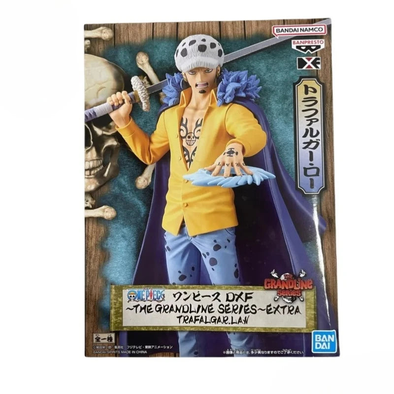 【IN STOCK】Original Banpresto DXF The Grandline Series Extra One Piece Trafalgar D. Water Law 17cmAction Figure Collectible Model