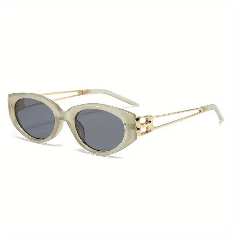 New Trendy Cat Eye Sunglasses Casual and Versatile Korean Version Fashionable Sunglasses Sun Protection High-end Feel