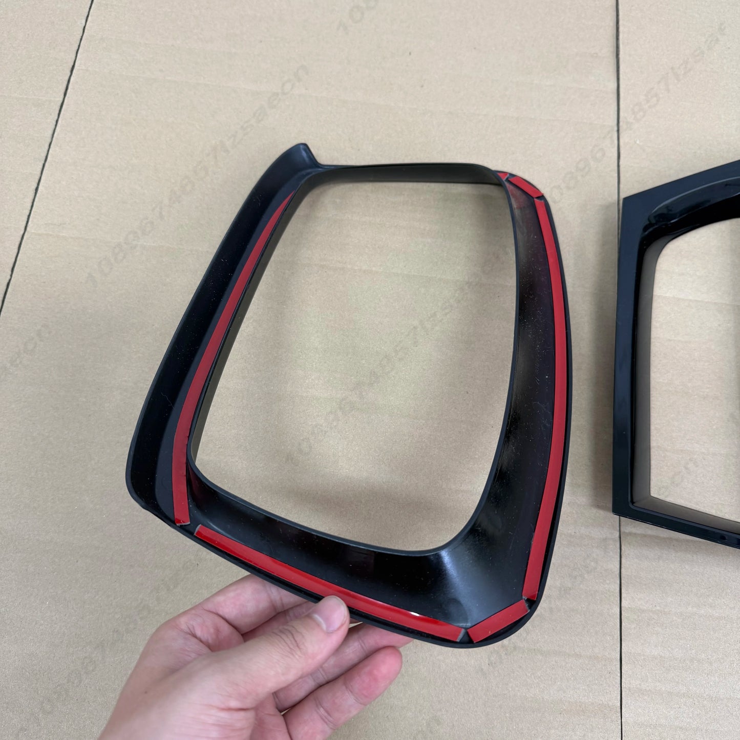 Glossy black 3PCS Car Front Grille Inlet Grill Hood Mesh Body Kit Tuning Parts For Subaru Impreza 9TH WRC WRX STI AT 2006-2007