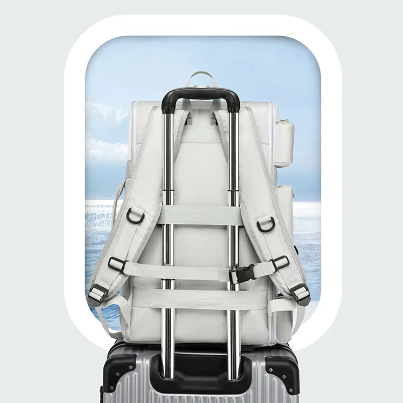 Large Capacity Gym Bag Travel Backpack Wet Dry Shoulder Bags Outdoor Backpacks