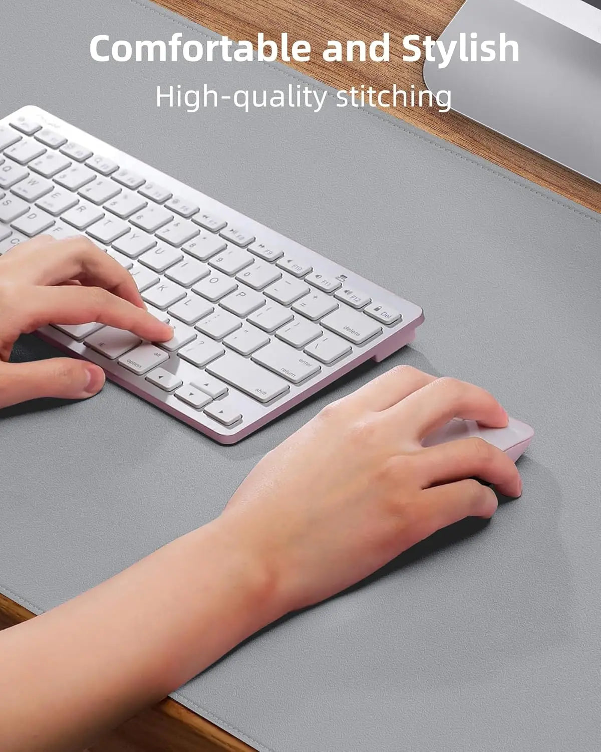 Large Mouse Pad Office Desk Pad Protector Non-Slip Waterproof Easy To Clean Desk Mat Computer Mat Gaming Mouse Pad
