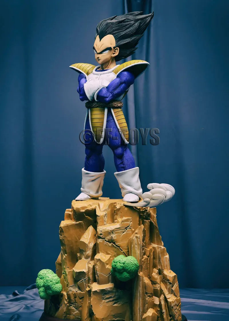 40CM Dragon Ball Z Vegeta Figure Super Saiyan Vegeta Pvc Action Figures GK Statue Collection Model Toys Gifts