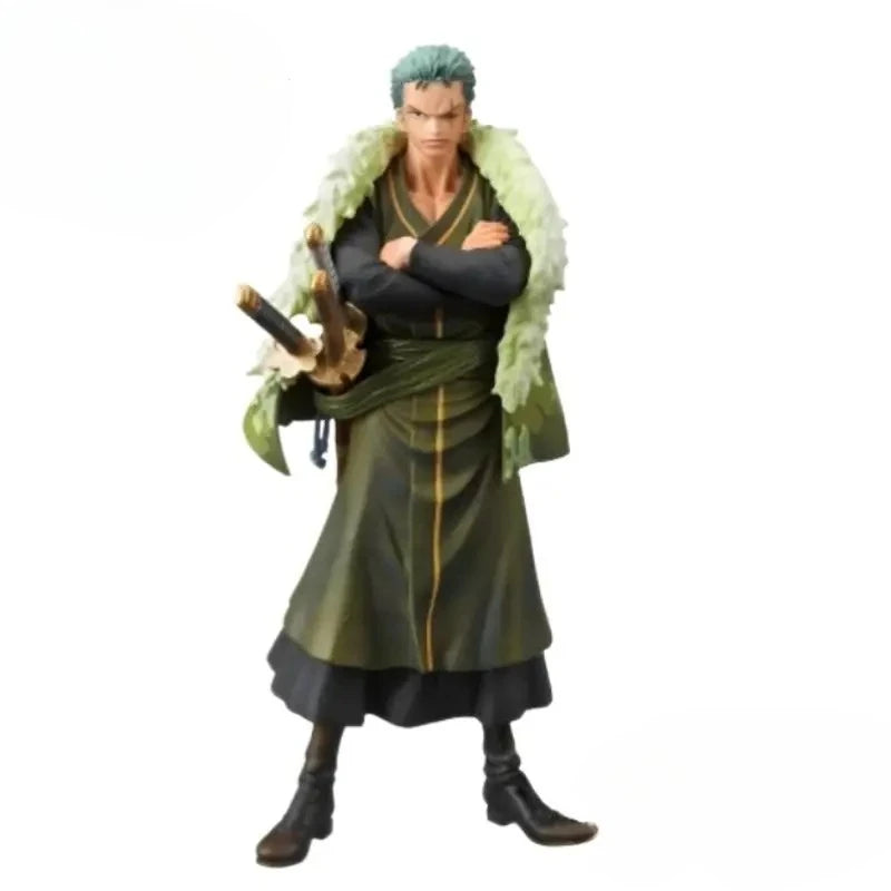 【IN STOCK】Original Banpresto DXF The Grandline Men 15th Edition Vol.5 One Piece Roronoa Zoro 17cm Figure Collectible Model