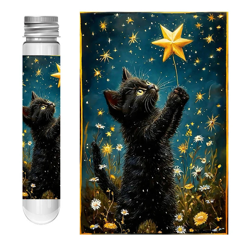 150-Piece Mini Jigsaw Puzzles 10x15cm - Animals, Landscapes & Cartoon Designs for Adults, Family Fun Activity Travel  Gift