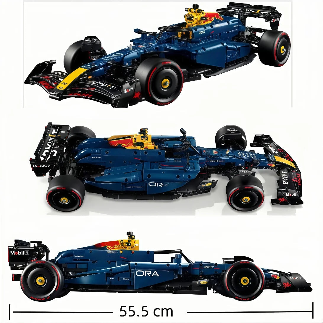 MINISO F1 Racing Series Tech SF-24 RB20 Race Supercar Assemble Building Blocks