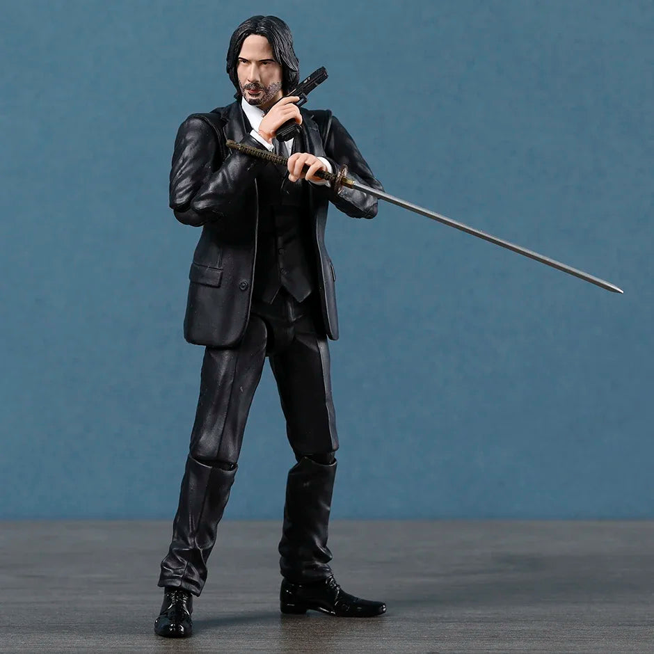 Medicom MAFEX No 212 John Wick Chapter 4 Action Figure Hand Made Collection