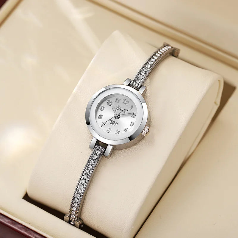New Fashion Watch Casual Rhinestone Women's Watches Bracelet Wristwatch Ladies Quartz Watch Clock Relogio Feminino Dropshipping