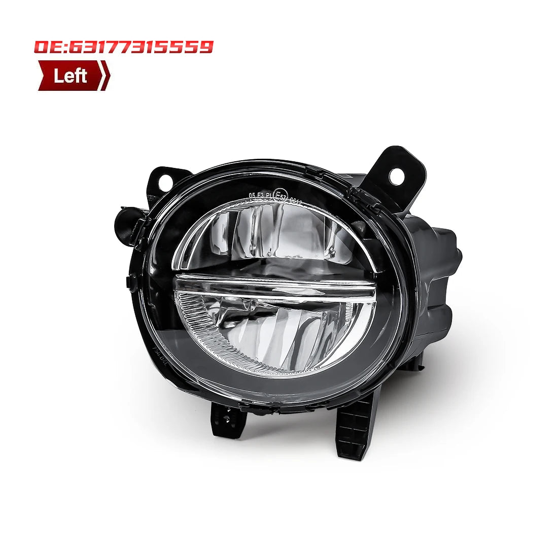 63177315559 63177315560 For BMW F20 F21 F22 F23 F30 F31 F32 F34 GT F35 LCI Fog Lamp LED Car Front Bumper Driving Lights DRL 12V