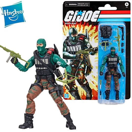 GI Joe Classfied Series Retro Cardback 6" Beach Head Action Figure Model