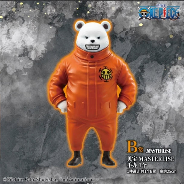【IN STOCK】Original Bandai Ichiban Kuji One Piece The Unbreakable Law B Prize Bepo MASTERLISE Figure Collectible Model