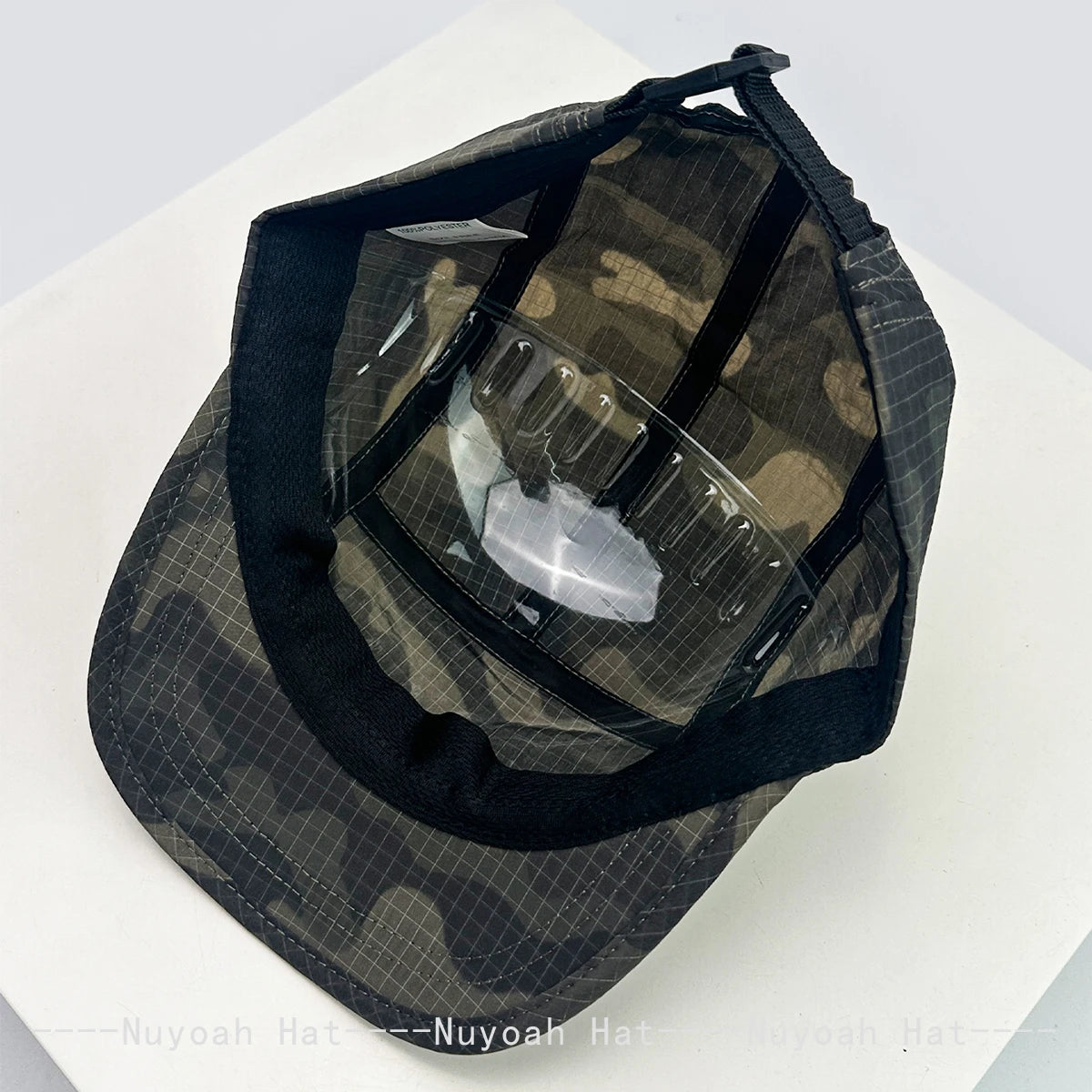 New Unisex Personal CAMO Solid Baseball Hats Sunshade Quick Drying Breathable Short Eave Peaked Caps Versatile ins Fashion Retro
