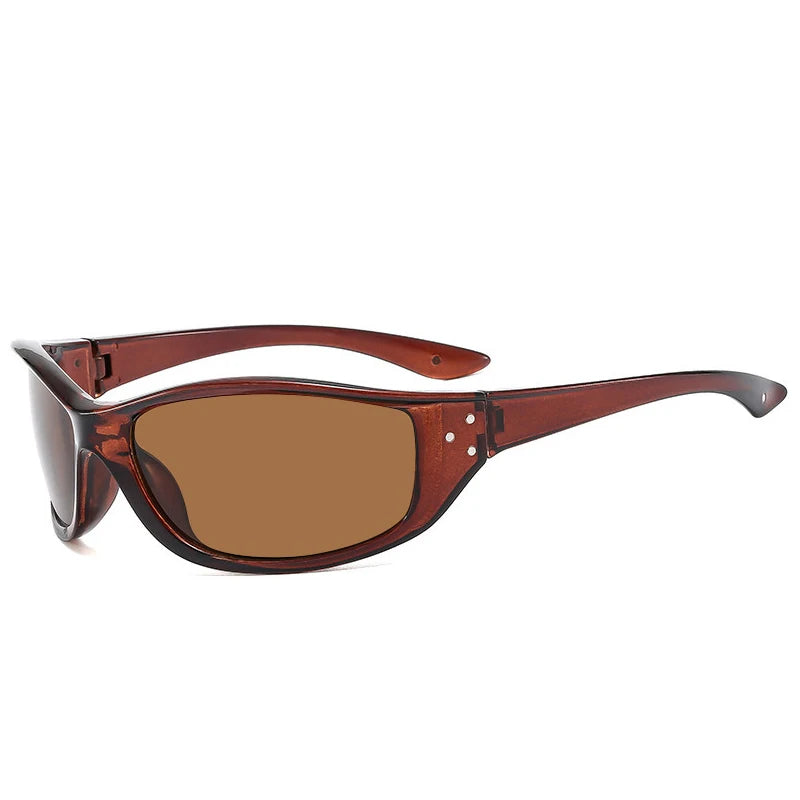 JNPCXI New Retro Y2K Candy Color Cat Eye Sunglasses Women Fashion Rivets Outdoor Sports Punk Men Trending Sun Glasses