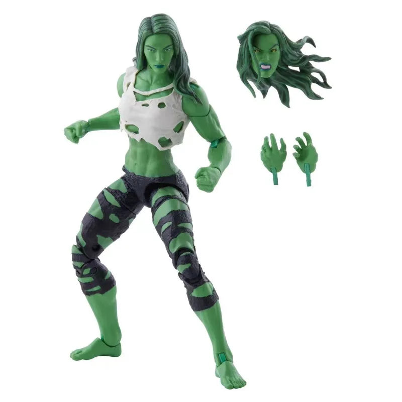 Original Hasbro Marvel Legends Series She Hulk Anime Figure Collection Toy Model