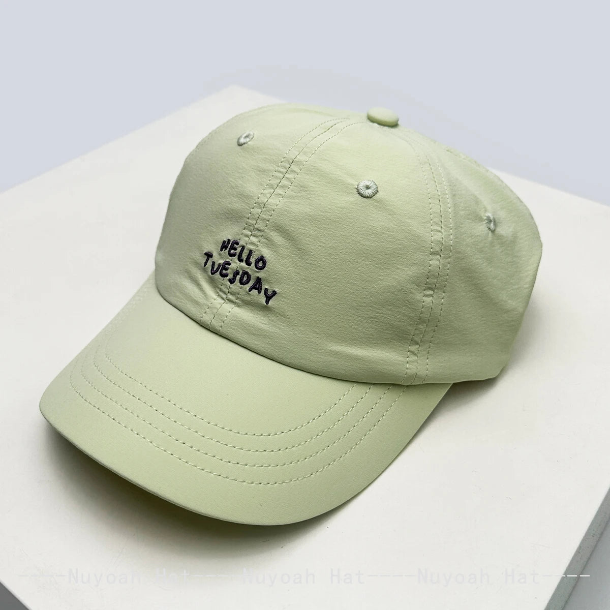 New Men Women Quick-dry Simple Embroidered Letters Baseball Hats Sunshade Elastic Versatile Travel Peaked Caps Fashion Casual