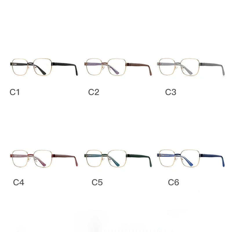 JNPCXI New Fashionable Oval Design Anti-Blue Light Eyewear Customizable for Women Myopia Prescritption Computer Eyewear