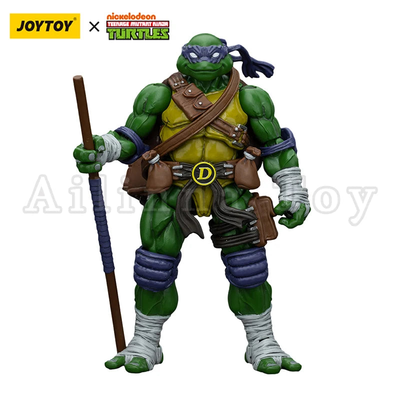 JOYTOY 1/18 Action Figure Turtles-Michelangelo Donatello Leonardo Raphael Anime