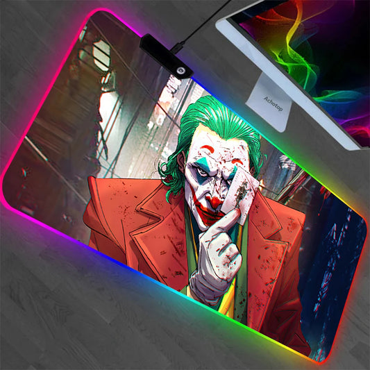 J-jokers RGB Pc Gaming Poker Keyboard Mouse Pad Mousepad LED Glowing Mouse Mat6