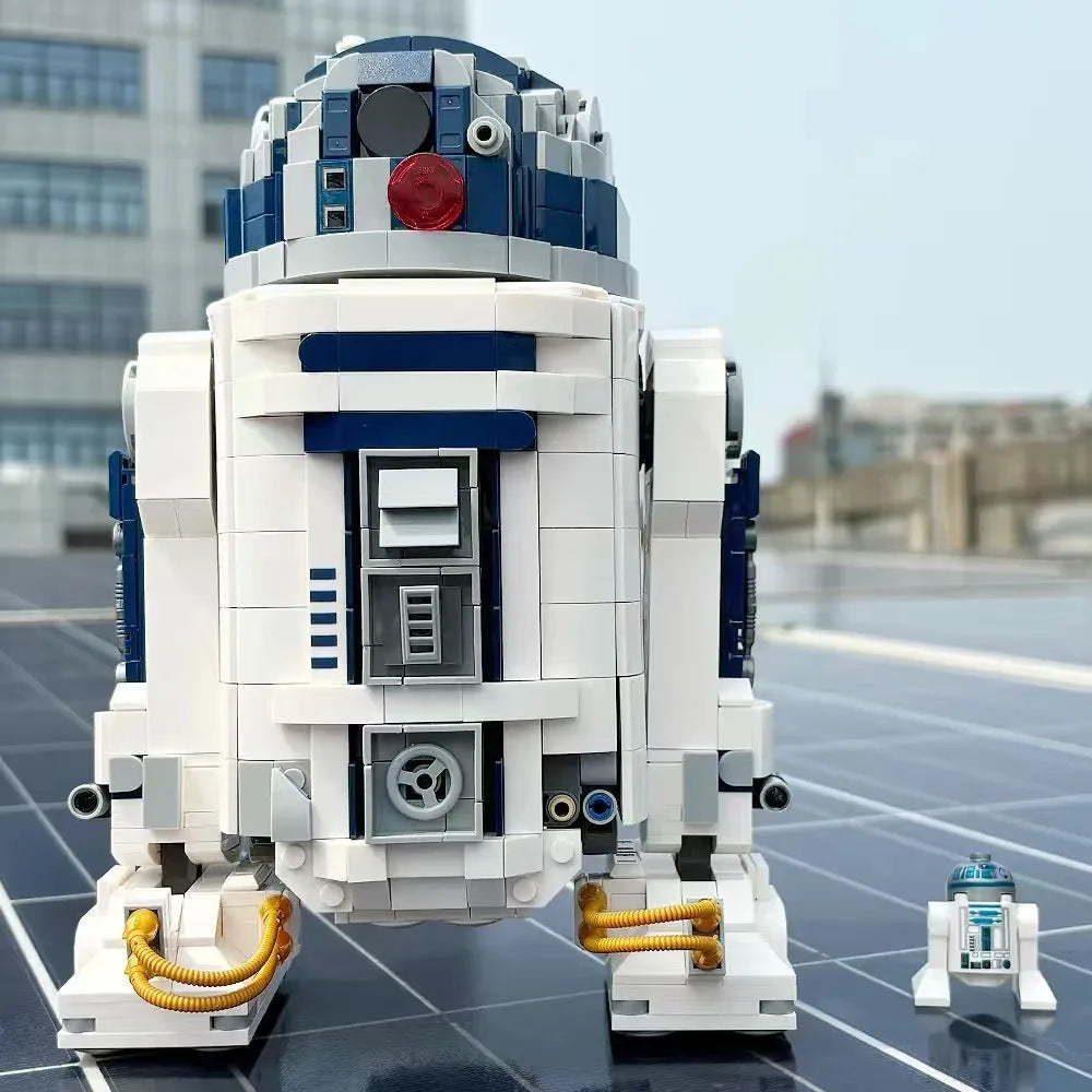 UCS Ideas Space Exploration R2D2 robot Mecha Star Model Building Blocks 1190pcs