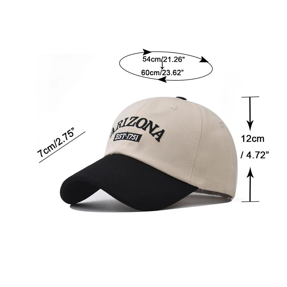 CNTANG 2024 Fashion Summer Baseball Cap Men's Letter Embroidery Cotton Visor Snapback Men Women Casual Outdoor Sport Hip Hop Hat