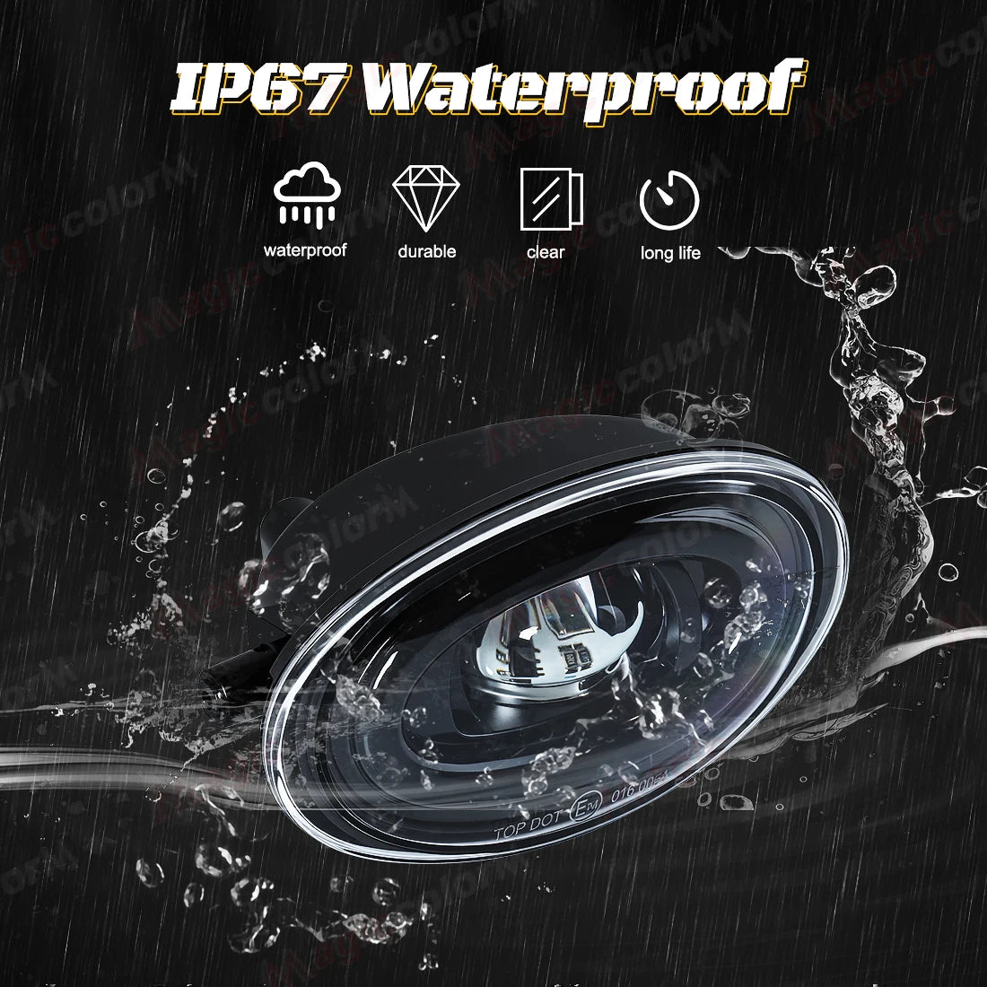 2Pcs LED Fog Lamps Angel Eyes For Honda Accord 2008 2009 2010 2011 2012 2013 For JAZZ FIT 2012-2014 For Civic 2009-2015 DRL 12V