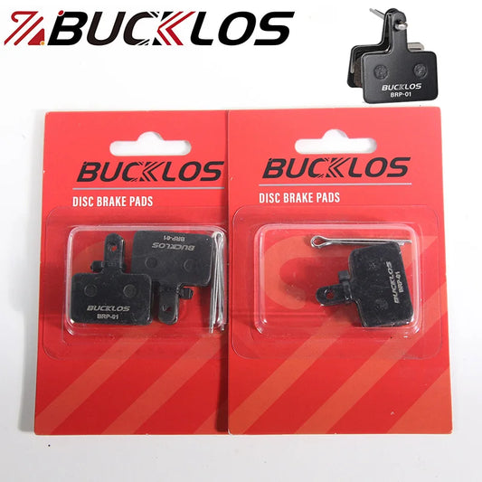 BUCKLOS Bike Brake Pad Resin MTB Bicycle Disc Brake Pads for Shimano B01S MT200Electric Scooter Replacement Cycling Accessories