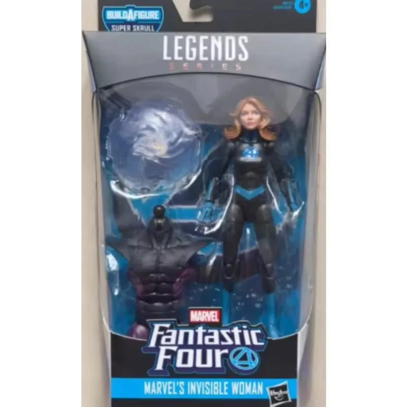 Original Hasbro Marvel Legends Series Fantastic Four Invisible Woman Action Toy Figure Model