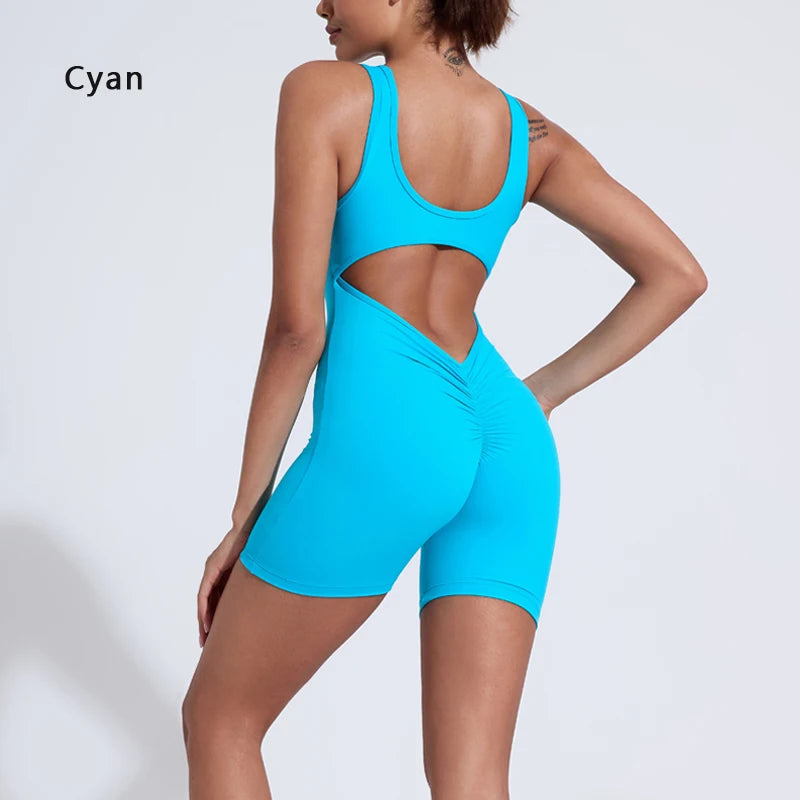 2025 DIAS FIT JOY Women's Sports jumpsuit quick drying breathable running fitness outdoor yoga clothing