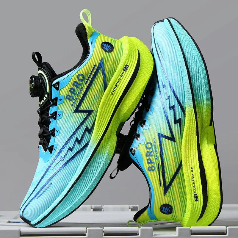 Running Shoes Marathon Men Sports Speciality Carbon Board Breathable Lightweight Women's Comfortable Athletic Nonskid Sneakers ﻿